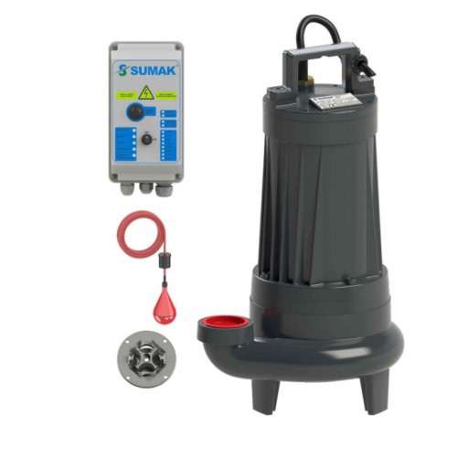 Sumak SBRT50/2-P Parçalayıcı Bıçaklı Foseptik Dalgıç Pompa