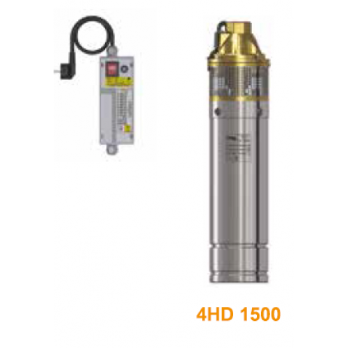 Troy 4HD 1500 - 4" Keson Kuyu Paslanmaz Dalgıç Pompası
