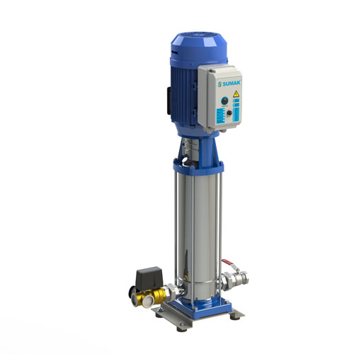 Sumak SHTP8 A 400/12 12 Kat 26 Daire Tek Pompalı Komple Paslanmaz Hidrofor
