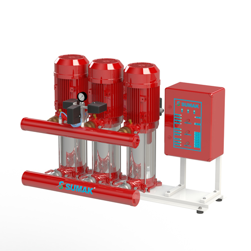 Sumak SHT 16 C 550/5 EEEY Elektrikli Yangın Hidroforu